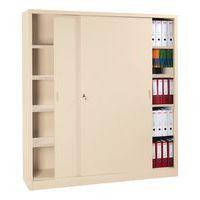 Armoire à monter porte coulissante - Haute - L 160 cm - Manutan Expert thumbnail image 2