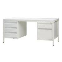 Bureau droit avec caisson Base-Line - Image 4