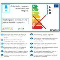 Lampadaire Libled LED - gris - Image 3