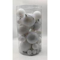 Ensemble de 39 boules à décorer plastique - Graine créative