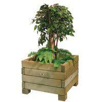 Jardinière bois naturel thumbnail image 3