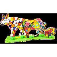 Lot de 5 sculptures carton - vaches thumbnail image 2