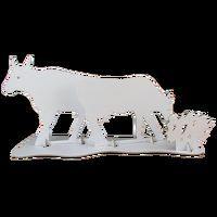 Lot de 5 sculptures carton - vaches thumbnail image 4