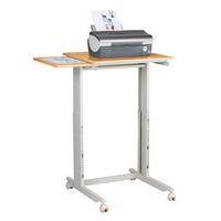 Table d'ordinateur polyvalente Twin plateau Hêtre / Gris clair thumbnail image 3