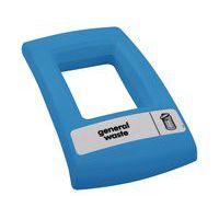Couvercle ouvert pour collecteur Envirobin 55L et 82L, Coloris : Bleu - Image principale