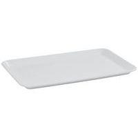 Lot de 12 Plateau HIPS 30 cm HIPS Blanc - Image principale