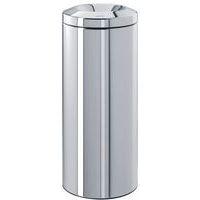 Poubelle à papier anti-feu - Inox - 30 L, Coloris : Gris - Image principale