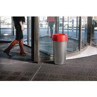 Poubelle Iris ronde - 50L Gris thumbnail image 2