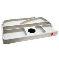 Organiseur de bureau rotatif, Coloris : Blanc - Image principale