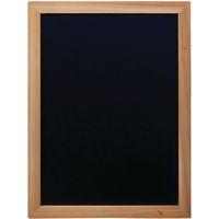 Tableau mural à craie 30X40cm teck laqué - Image principale