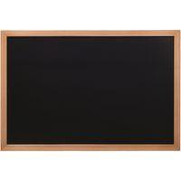 Tableau mural à craie 60x80cm teck laqué - Image principale