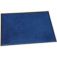 Tapis d'entrée absorbant zone trafic léger 120x90 cm Bleu foncé - Image principale