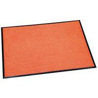 Tapis d'entrée absorbant zone trafic léger 150x90 cm Orange - Image principale