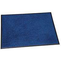 Tapis d'entrée absorbant zone trafic léger 150x90 cm Bleu foncé - Image principale