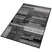 Tapis d'entrée décoratif NewWelcome Gris 600x900x6mm - Image principale