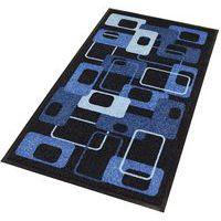 Tapis d'entrée décoratif Modern70'S Bleu 900x1200x6mm - Image principale