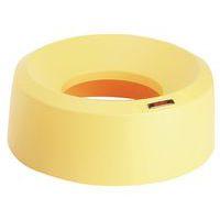 Couvercle entonnoir rond pour poubelle Iris Jaune - Image principale