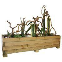Jardinière bois naturel thumbnail image 4