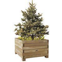 Jardinière bois naturel - Image 5