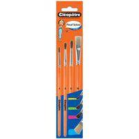 Set 3 pinceaux 4/8/12 + 1 brosse 10 - Image principale