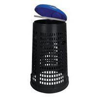 Poubelle ronde en plastique perforé Ruff - 110 L_Vepabins thumbnail image 3