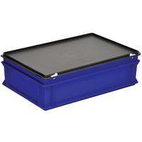 Bacs à couvercle RAKO bleu - 300x200mm - 5 à 60 L - Image 2