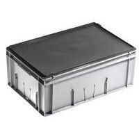 Bacs à couvercle RAKO gris - 600x400mm - 14 à 53 L thumbnail image 3