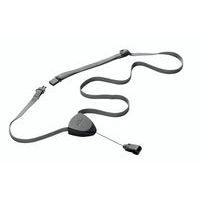 10 Cordons textile ajustables Noir - Image principale