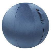 Ballon d'assise ergonomique Move Hop tissu velours Bleu nuit - Image principale