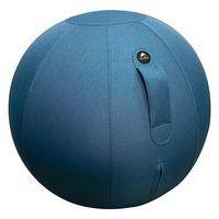 Ballon d'assise ergonomique Move Hop tissu polyester Bleu canard - Image principale