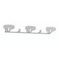 Portemanteau mural Yin 3 patères Acier Gris - Image principale