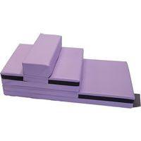 Escalier amovible 4 marches lilas - Image principale