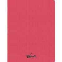 Cahier polypropylène 48 pages Seyes 17x22 cm 80g rouge - Image principale