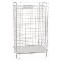 Support pour sac-poubelle - 110 L Blanc - Image principale