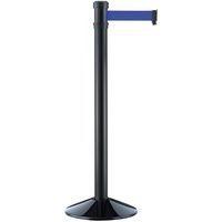 Poteau noir à sangle - 2 m - Aluminium - Manutan Expert - Image 4