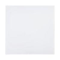 Tableau Verre Bi-silque Blanc, Longueur: 38 cm, Largeur: 38 cm - Image principale