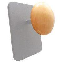 Patère magnétique métal/bois Gris - Image principale