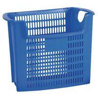Corbeille de ramassage Design - Ajourée - 32,5 L Bleu - Image principale