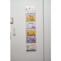 Organisateur mural avec crochets 6 compartiments - Image 2