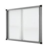 Vitrine d'intérieur Cube L 90 cm x H 125.8 cm fond métal - Image principale