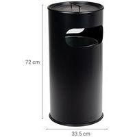 Poubelle-cendrier avec ouverture - 30 L ou 50 L - Manutan Expert - Image 2