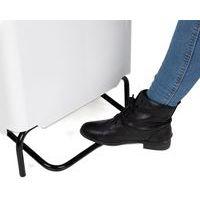 Poubelle statique à pedale 110 L Blanc - Manutan - Image 4