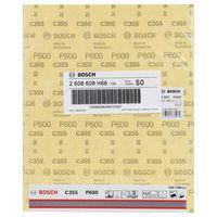 Lot de 50 feuilles abrasive/disque abrasif C355 230 x 280 mm, 600 thumbnail image 2