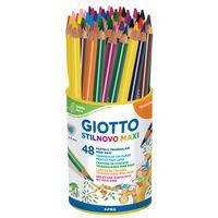 Pot de 48 crayons de couleurs stilnovo maxi - Giotto