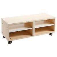 Meuble à roulettes 2 colonnes 30 cm Flexi'class - Image principale