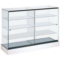 Vitrine ASF147 Lxhxp: 125 x 90 x 46 cm socle Noir - Image principale