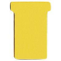 Lot de 100 Fiche T - 77 mm Col.:Jaune Largeur:77 - Image principale
