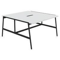 Table de réunion Alto profondeur 143 cm électrifiée - Buronomic