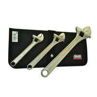 Trousse de 3 clés à molette satinées - Image principale