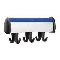 Portemanteau mural Allure - Modèle 8A - Nbr patère : 6 - Bleu - Image principale